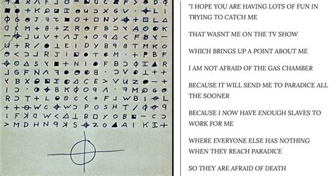 Zodiac Killer Cipher