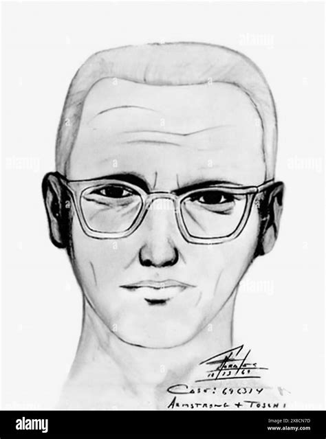 Zodiac Killer Composite Sketch