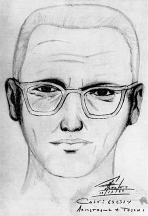Zodiac Killer Police Sketch