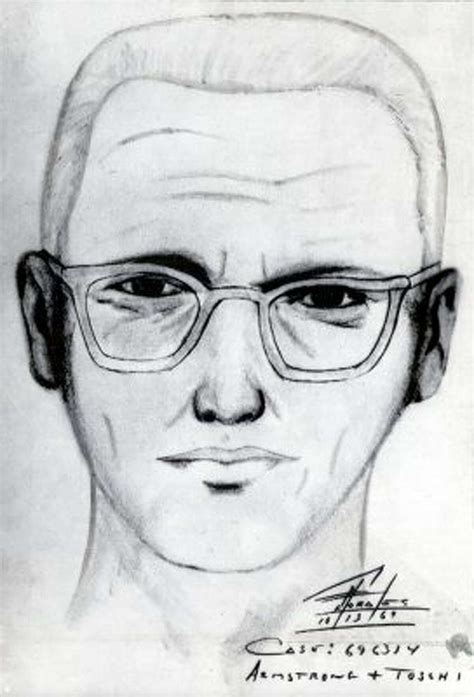 Zodiac Killer police sketch