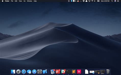 macOS Mojave Screenshot