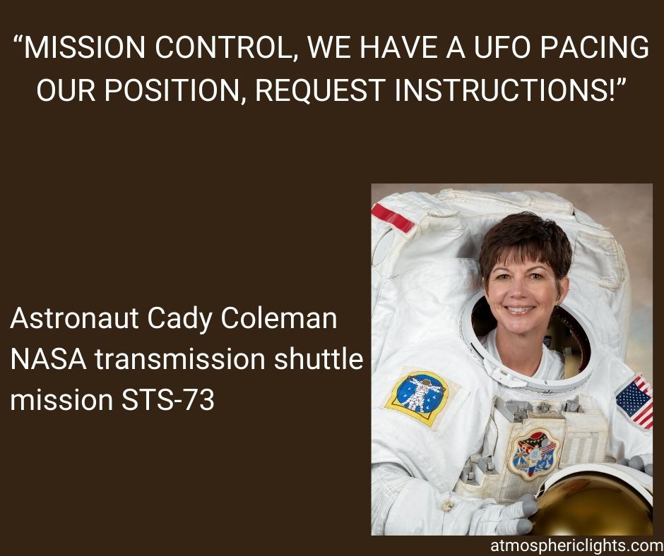 Astronaut Cady Coleman