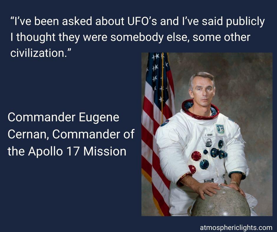 Commander Eugene Cernan, Commander of the Apollo 17 Mission