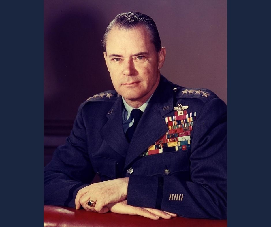 General Hoyt Vandenberg, the Air Force chief of staff. Credit: Wikipedia.