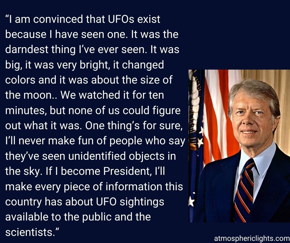Jimmy Carter on UFOs.