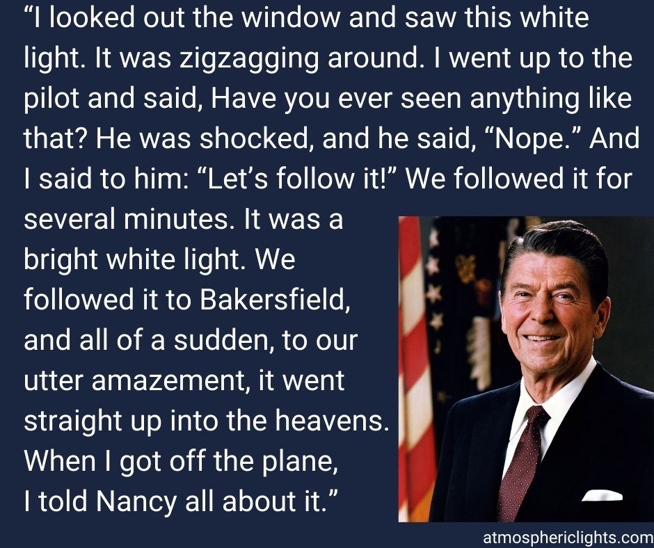 Ronald Reagan on UFOs.