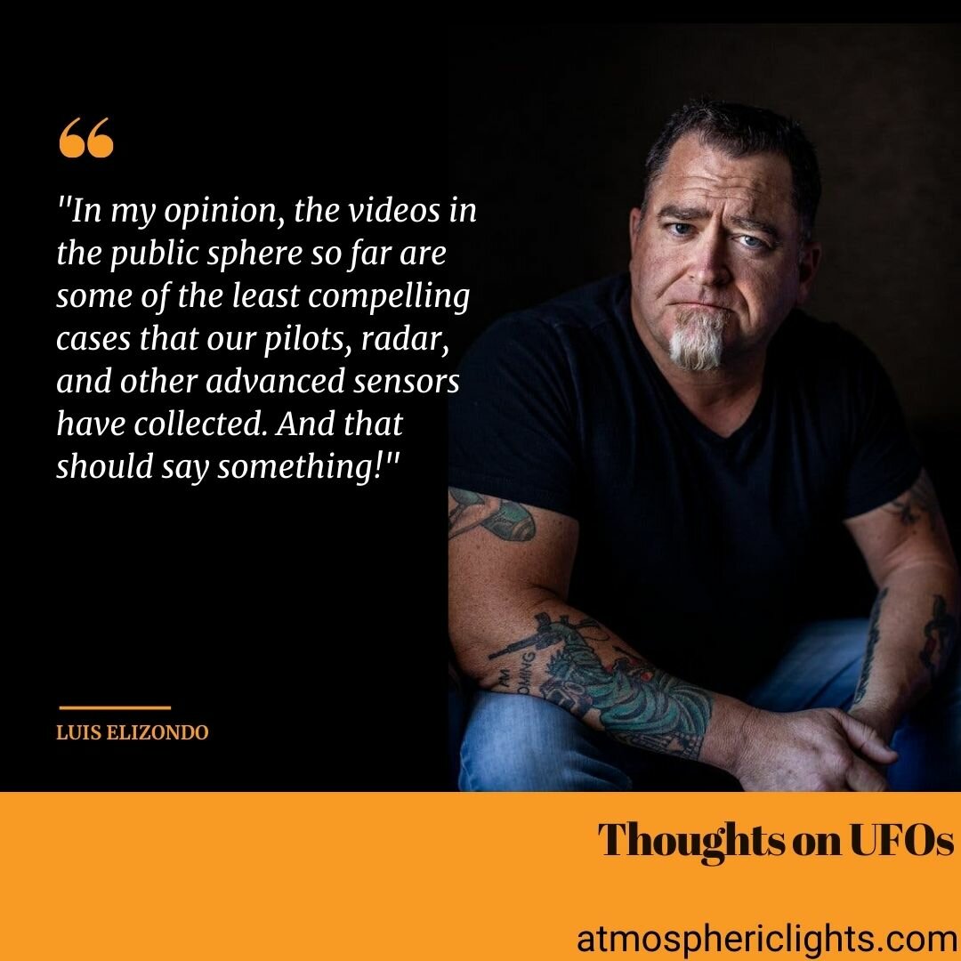 Luis Elizondo's Book Atmospheric Lights