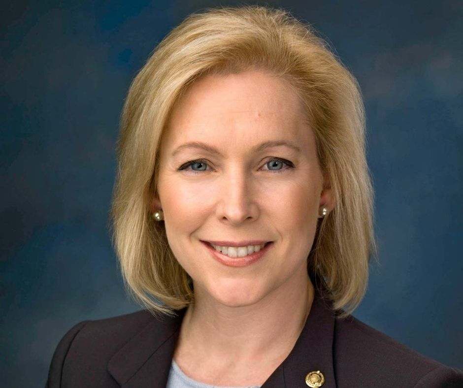 Senator Kirsten Gillibrand (D-NY), member, Senate Armed Services Committee and Senate Select Committee on Intelligence
