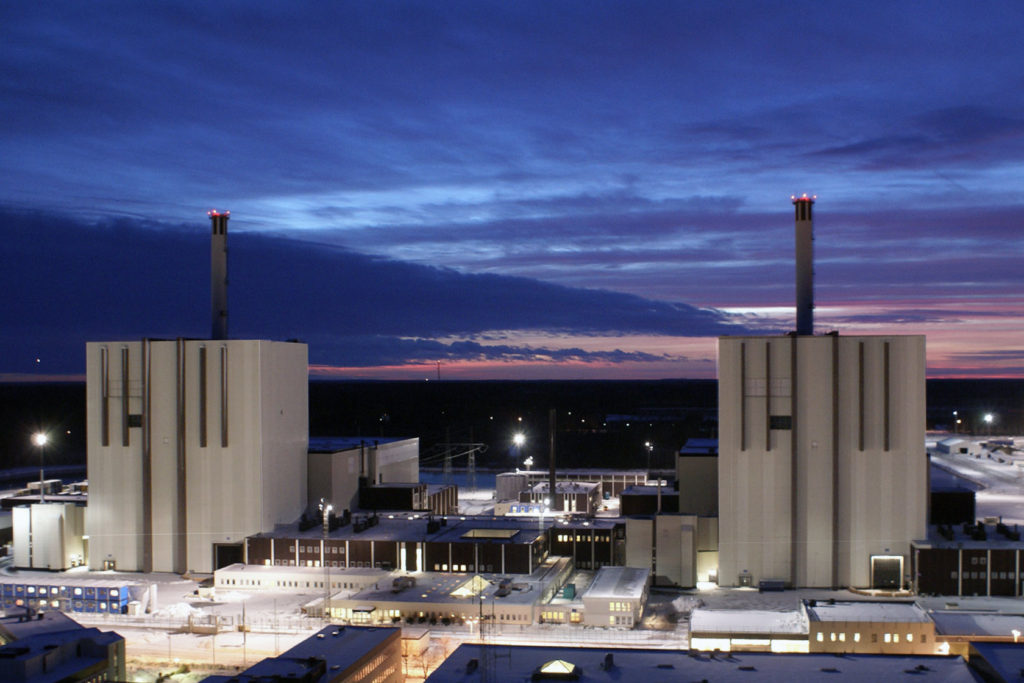 Forsmark Nuclear Power Plant. Credit: Vattenfall.