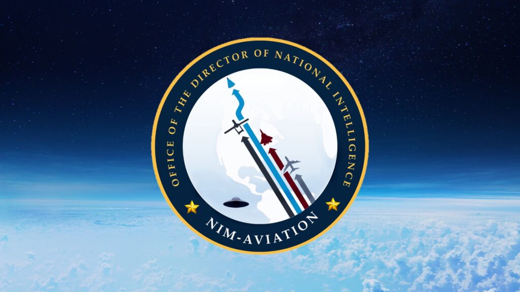 National Intelligence Manager for Aviation (NIM-A) uses a UFO in its insignia.
