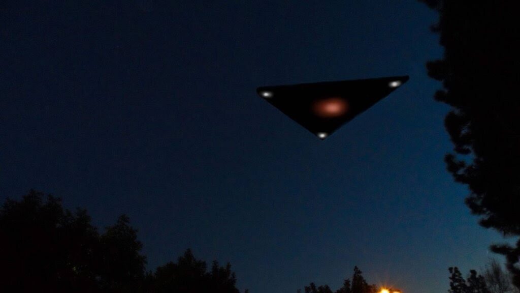 UFO triangle.