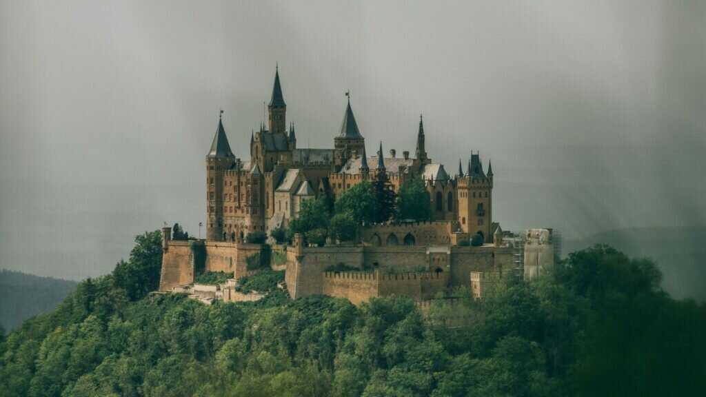 Hohenzollern Castle in Germany.