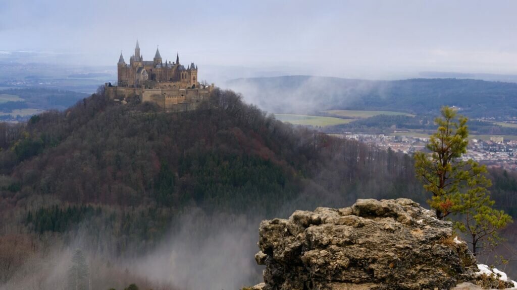 Hohenzollern Castle in Germany.