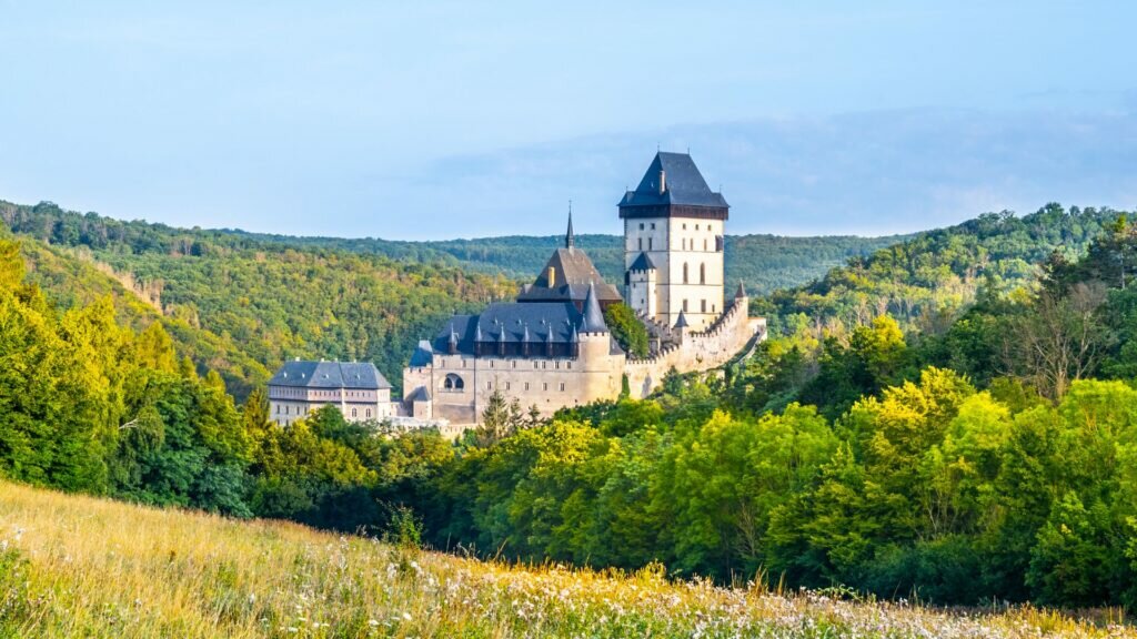 Karlstejn Castle in the Czech Republic.