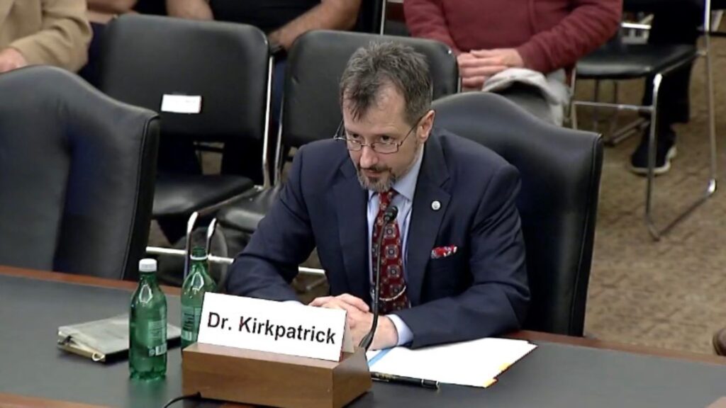 Who is Dr. Sean M. Kirkpatrick