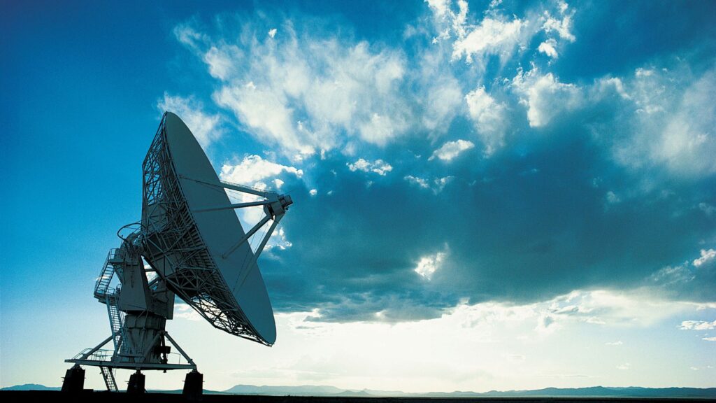 Radio telescope  Search for Extraterrestrial Life.