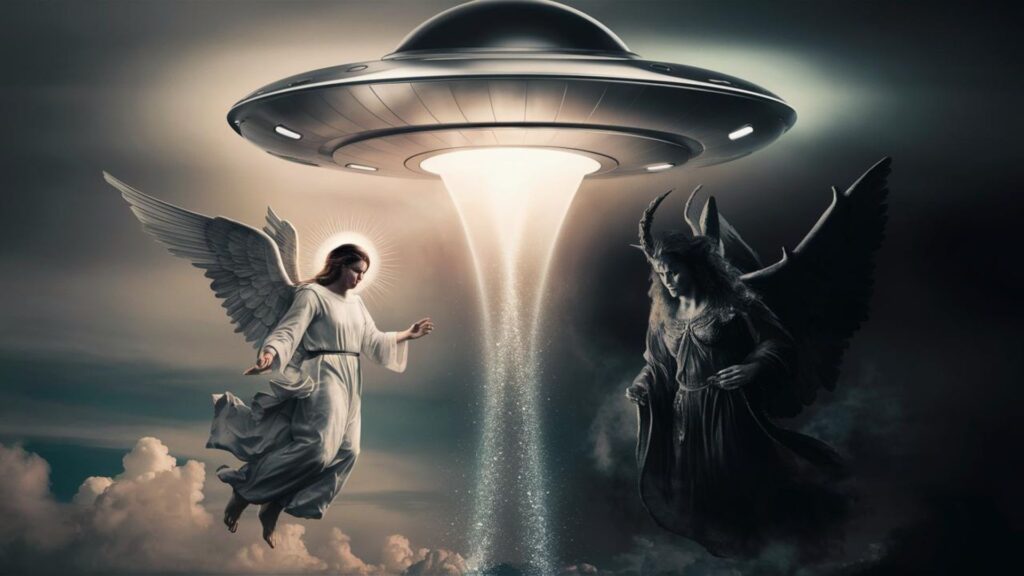 UFOs, Angels, and Demons: Exploring the Spiritual Dimension of Aerial Phenomena