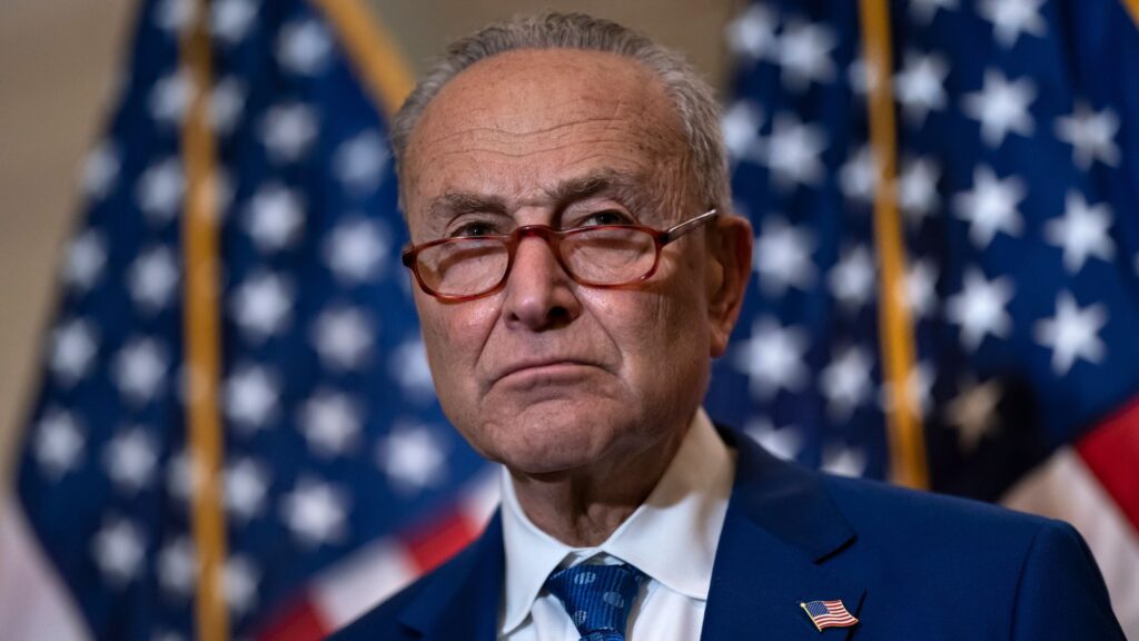 Senate Majority Leader Chuck Schumer (D-N.Y.)