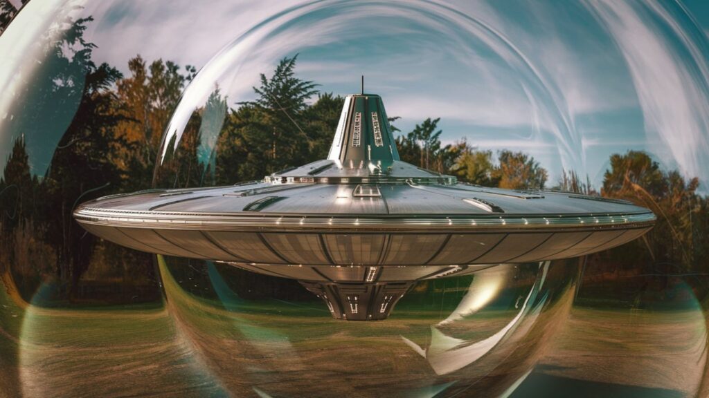 Could UFOs Be Powered by an Alcubierre Drive